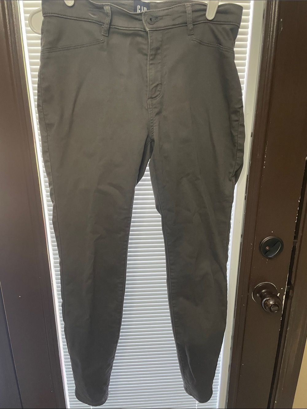 GAP Women’s Slim Chinos - Dark Grey